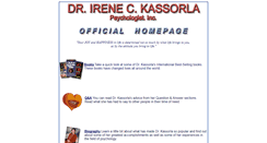 Desktop Screenshot of drkassorla.com